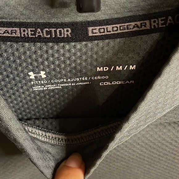Under Armour men’s Coldgear fitted crew sz M - Picture 3 of 5